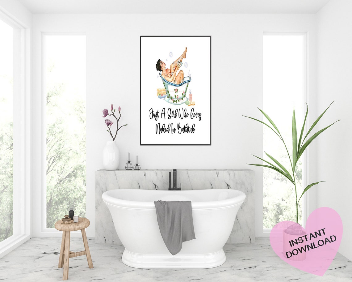 Bathroom Wall Decor Instant Download / Bathroom Decor / Gift - Etsy