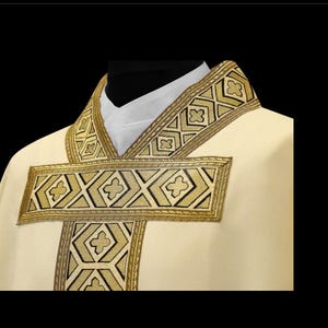 White chasuble vestments