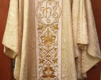 Gold/white chasuble vestments