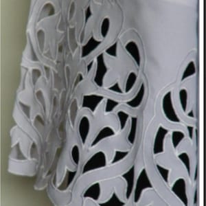 Embroidered alb chasuble vestments