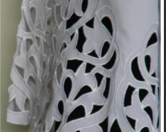 Embroidered alb chasuble vestments