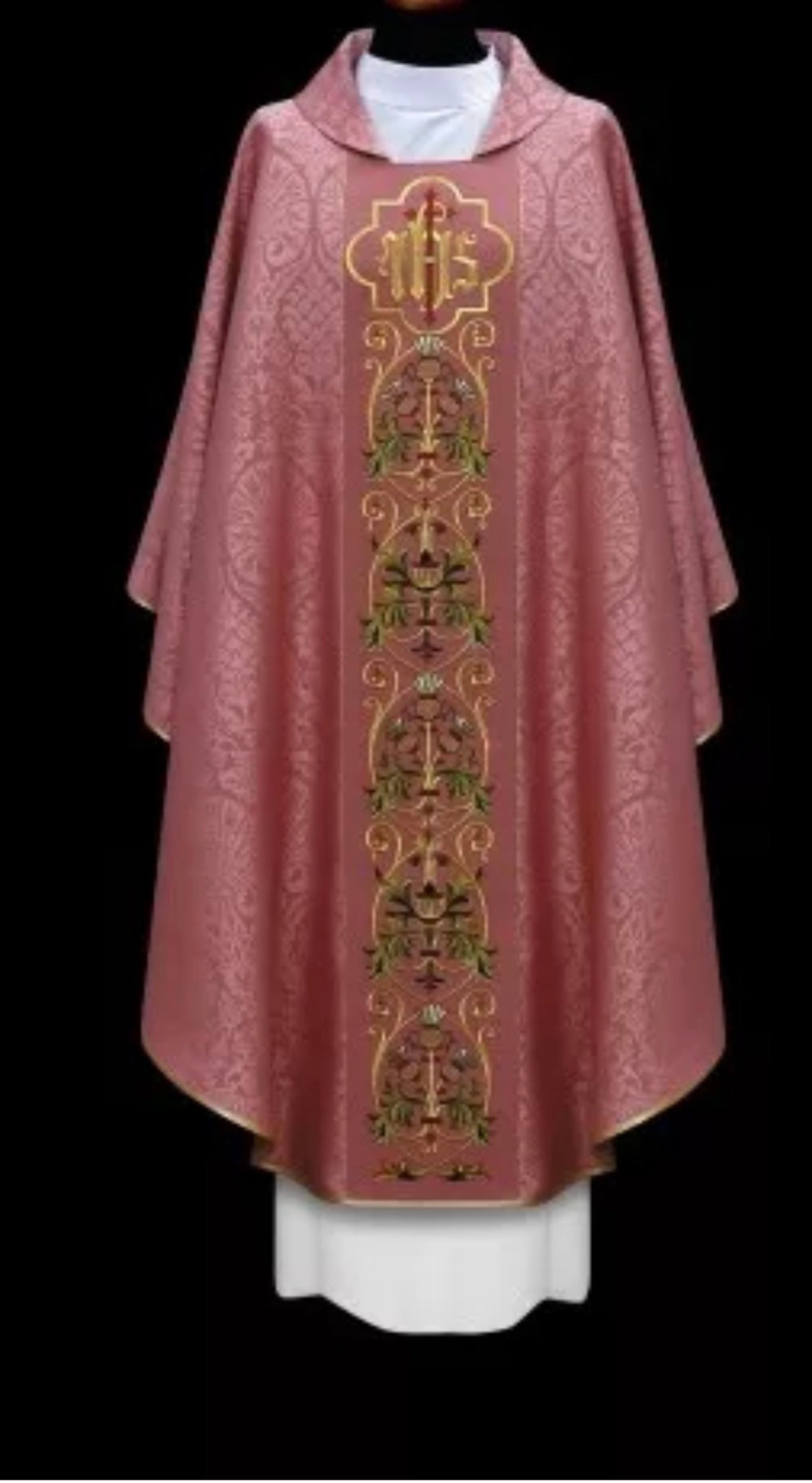 Rose Chasuble Vestments - Etsy