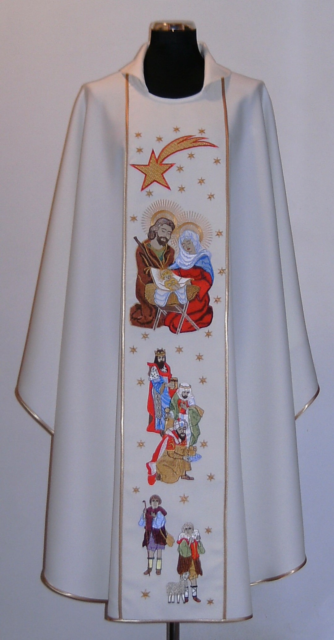 Holy Family Christmas Chasuble Vestments Etsy