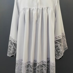 Roman style Lace surplice chasuble vestments