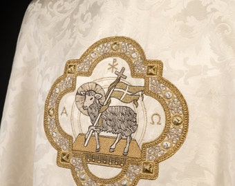 Easter Lamb chasuble vestments