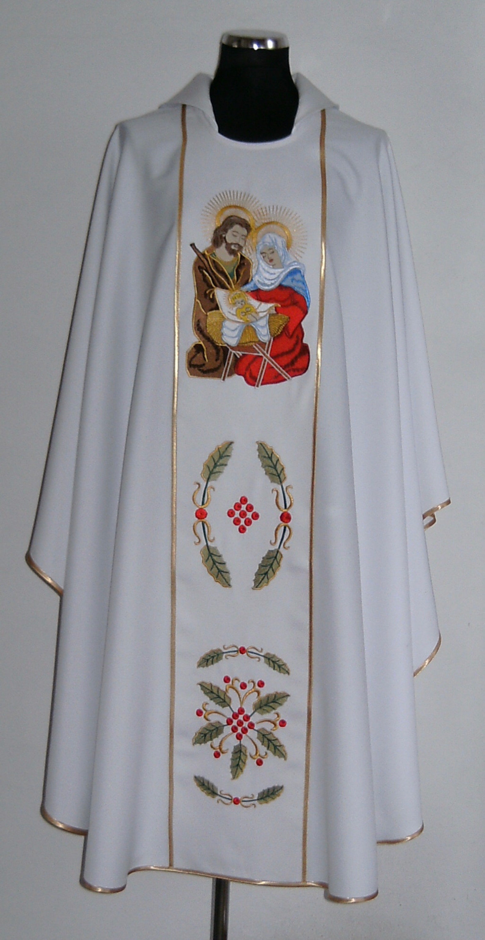 Holy Family Christmas Chasuble Vestments - Etsy
