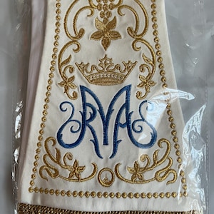 Marian Roman stole vestments Messgewand Priestergewand