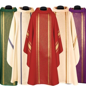 Brand new chasuble vestments