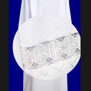 Lace alb chasuble vestments Messgewand Priestgewand Camice