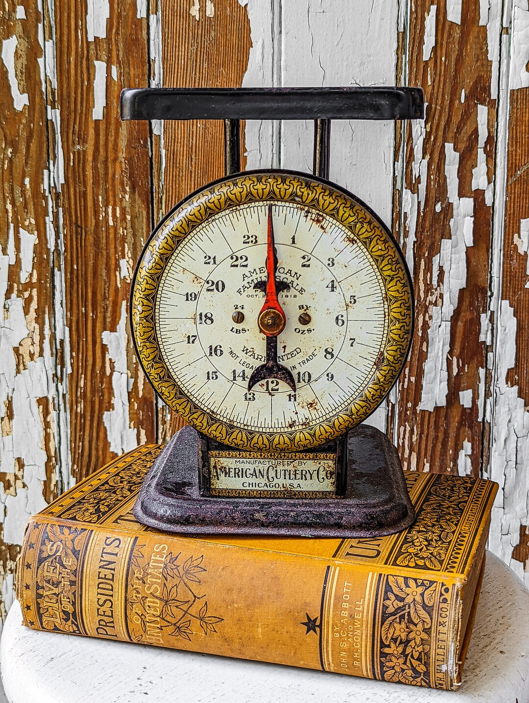 Antique Scale From 1912 - Vintage Scale - American Cutlery Co 