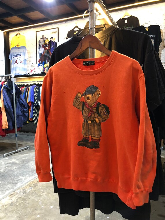 ralph lauren bear sweater kids