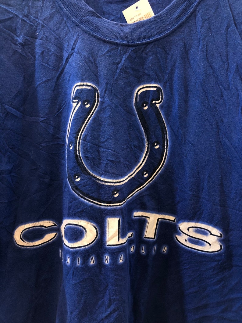 Vintage Indianapolis Colts NFL Original Logo T-shirt | Etsy