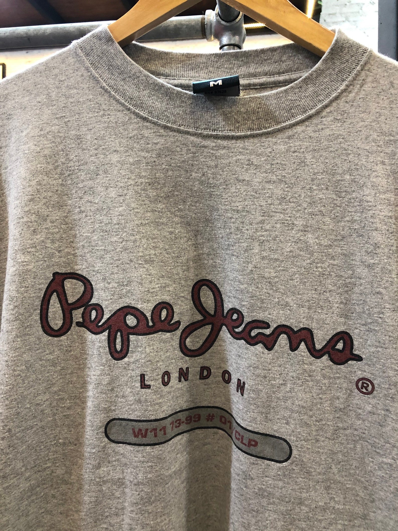 Vintage Pepe Jeans London SpellOut Big Logo T-shirt | Etsy