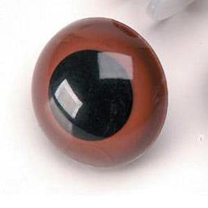 10mm Brown Animal Eyes Doll eyes Safety Eyes and Washers: 4 Count 2 Pairs with washers Amigurumi Animals Teddy Bear eyes craft eyes