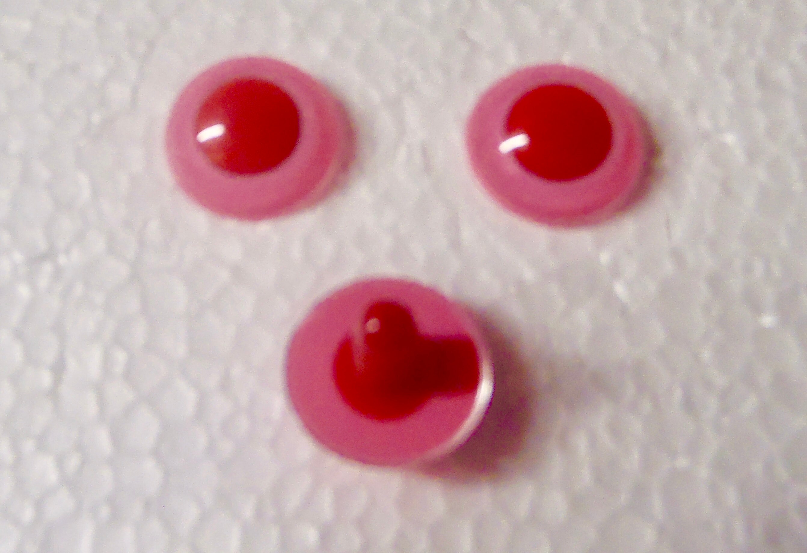 Toy Safety Eyes High Quality Multi Use Colored Toy Eyes Honey Colour 5mm,  6mm, 7mm, 8mm 9mm, 10mm doll Eyes Animal Eyes Needle Felting 