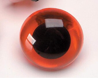 30mm Amber Safety Eyes with Washers 2pcs 1pairs Dolls Amigurumi  Animals Stuffed Animals Darice