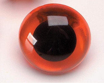 20mm Amber Safety Eyes with Washers 2pcs 1pairs Dolls Amigurumi  Animals Stuffed Animals Darice