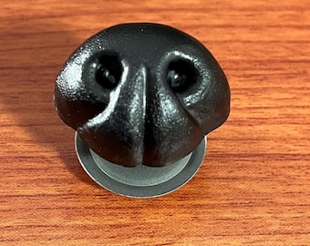 30mm Black Animal Safety Nose: Type G Bear Dog Cat Amigurumi