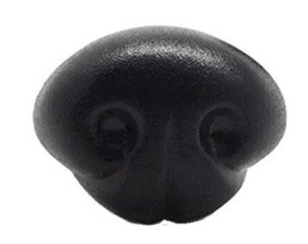 30mm Brown Animal Safety Nose: Amigurumi Doll Craft Supplies
