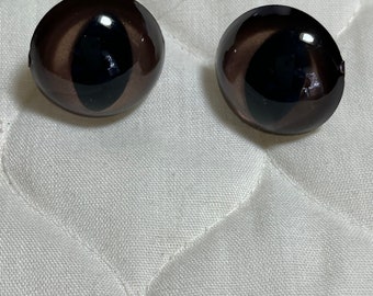 Bronze Cat Safety Eyes: Amigurumi Doll Animal Eyes