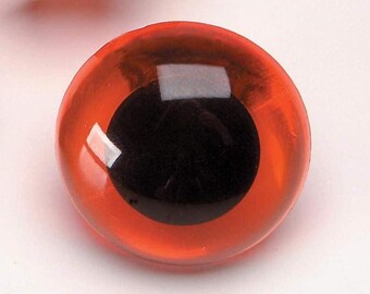12mm Amber Safety Eyes with Washers 4pcs 2 pairs Dolls Amigurumi  Animals Stuffed Animals