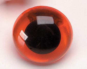10mm Amber Safety Eyes with Washers 4pcs 2 pairs Dolls Amigurumi  Animals Stuffed Animals