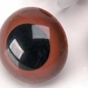 40mm Brown Animal Eyes ,Doll Eyes, Safety Eyes and Washers: Darice 2 Count 1 Pairs with washers Paint Free Amigurumi Animals Teddy Bear eyes