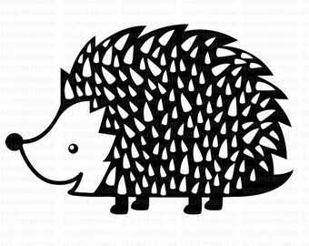 Download Cute Hedgehog Svg Etsy