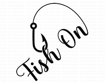 Download Fish hook svg | Etsy