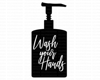 pic Soap Dispenser Clipart Black And White etsy