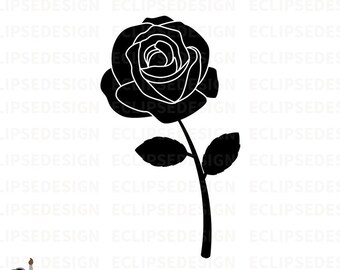Download Rose Svg Rose Clipart Rose Clip Art Rose Silhouette Rose Svg Cut File Rose Vector Rose Clipart Dxf Png Cc1631 Art Collectibles Drawing Illustration Colonialgolfhart Com