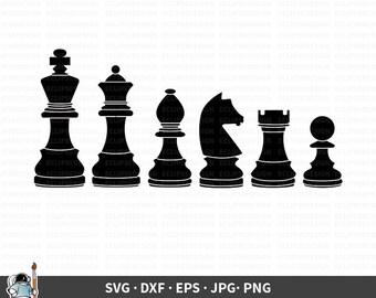 Download Chess Pieces Svg Etsy