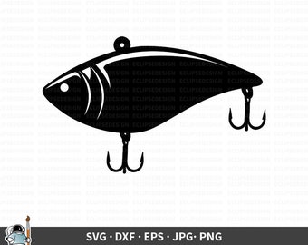 Download Fishing Lure Svg Etsy