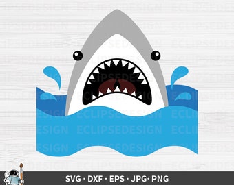 Download Shark Face Svg Etsy