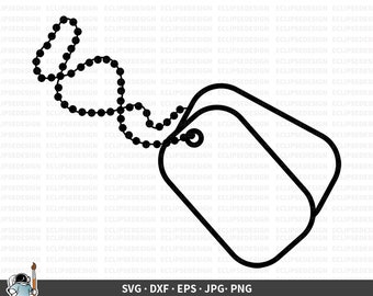 Download Dog Tags Svg Etsy