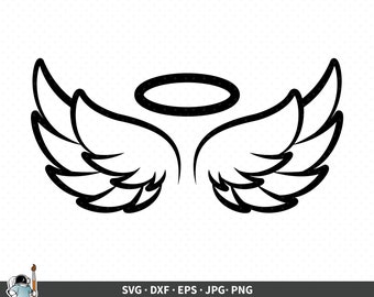 Download Angel Wings Svg Etsy