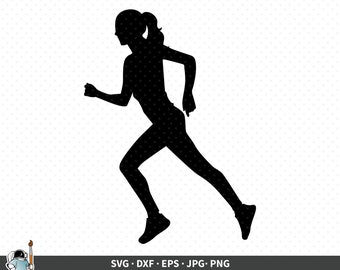 Download Runner Girl Svg Etsy
