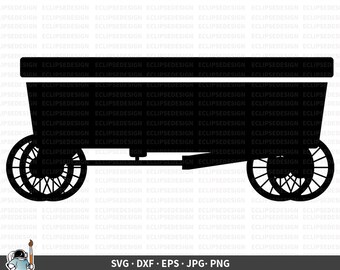 Download Covered Wagon Svg Etsy