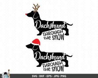 Free Free 340 Dachshund Through The Snow Svg Free SVG PNG EPS DXF File