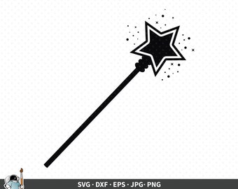 Download Fairy Wand Svg Etsy