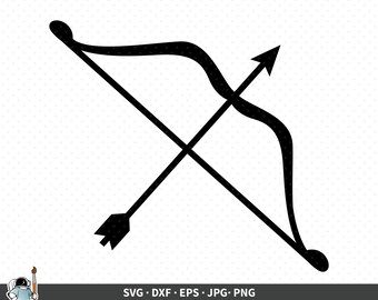 Download Bow And Arrow Svg Etsy