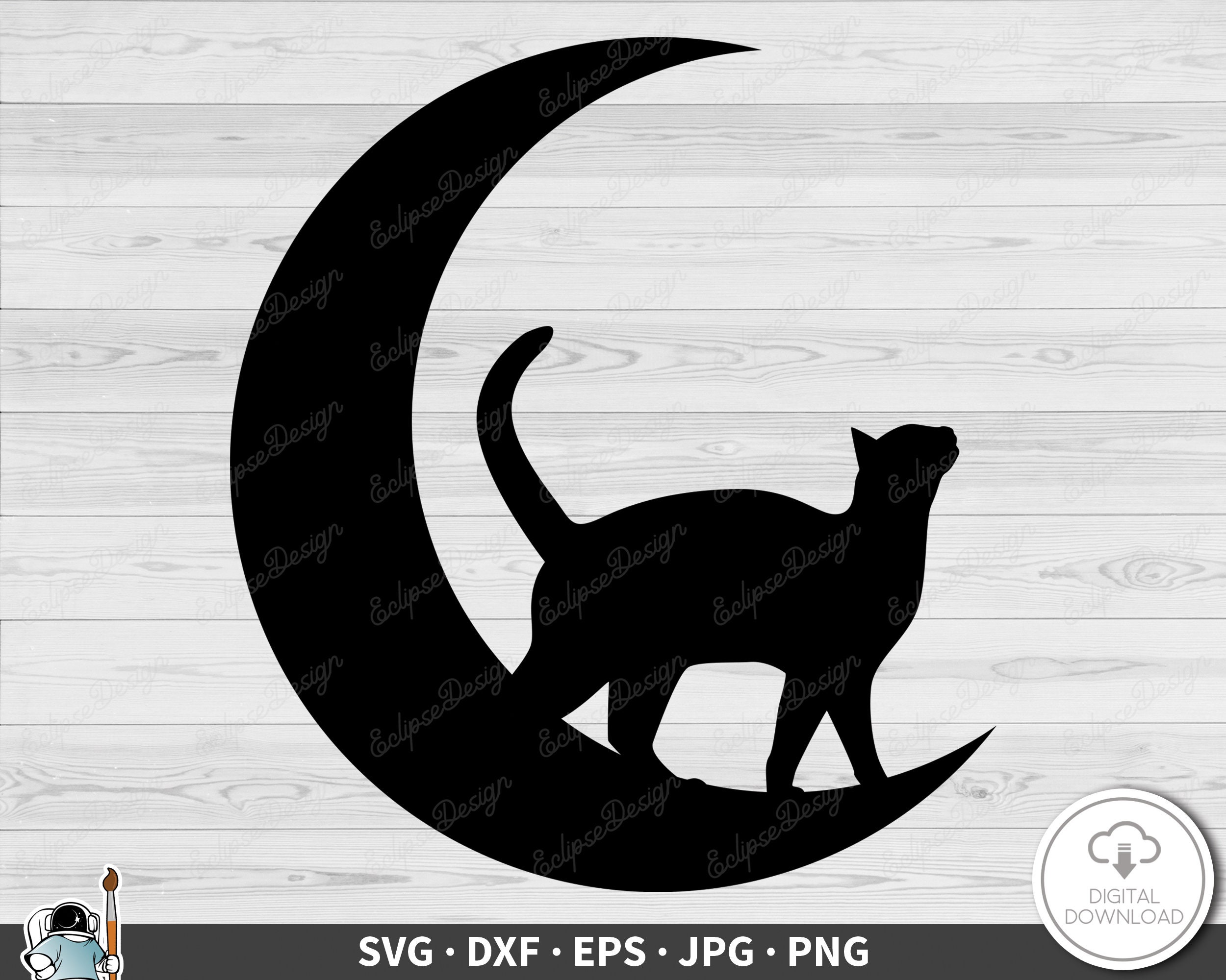 Free Dark Moon Background - Download in Illustrator, EPS, SVG, JPG