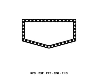 Retro Banner SVG Clipart PNG (Digital Nedladdning Direkt)