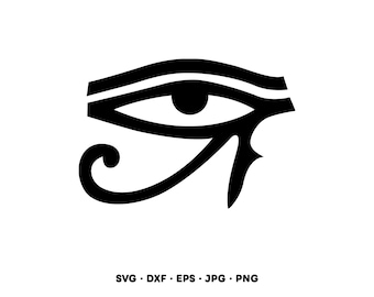 Ankh Cross SVG Pharaonic Wings SVG Egyptian Symbol SVG Eye of Horus ...