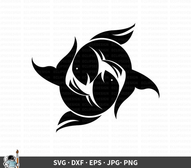 Download Zodiac Silhouette Pisces Horoscope Vector Pisces Svg Zodiac Clipart Pisces Cut File Astrology Cricut Zodiac Svg Dxf Eps Png Jpg Clip Art Art Collectibles Jewellerymilad Com