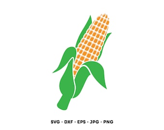 Majs SVG Clipart PNG (Digital nedladdning direkt)