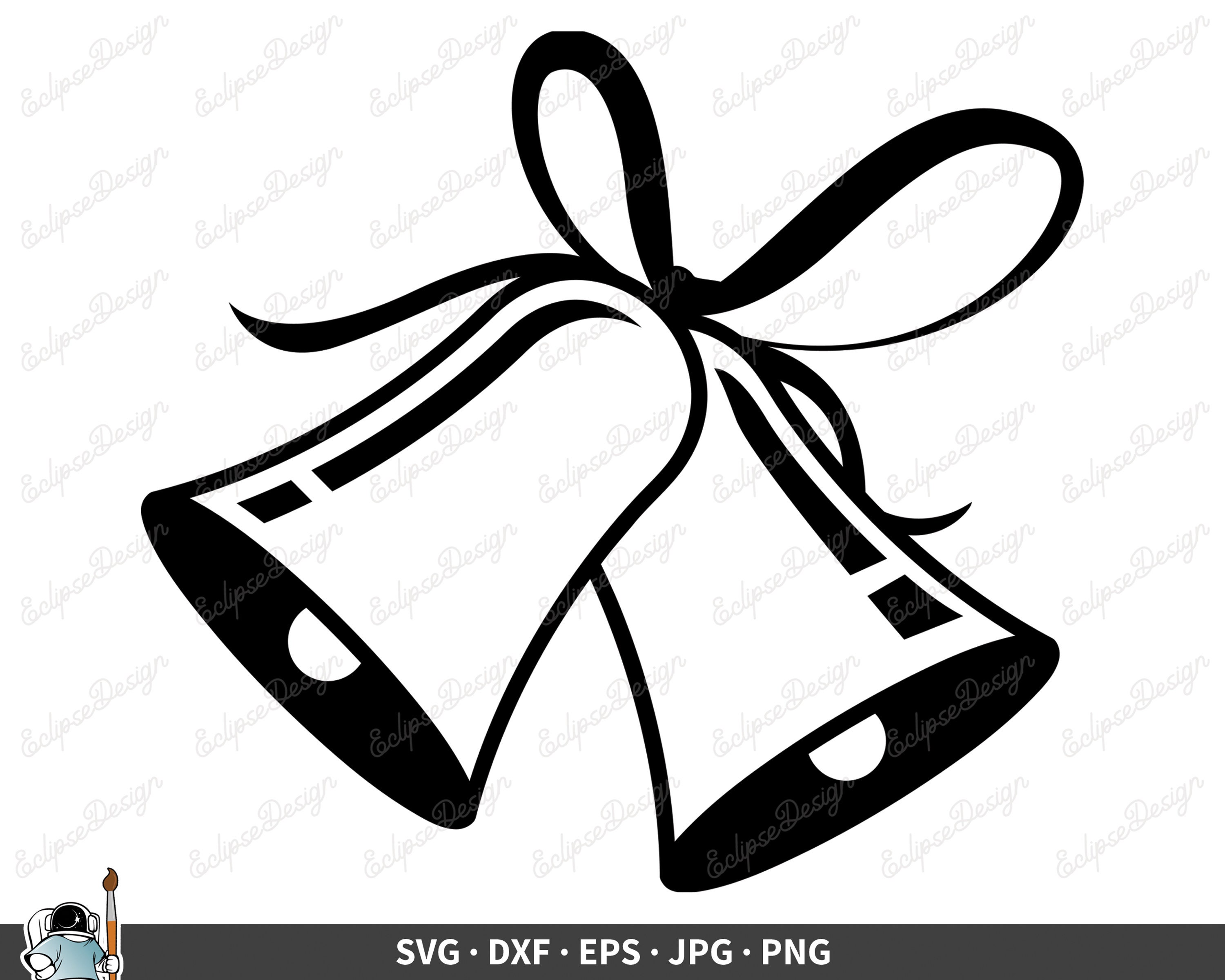 Wedding Bells SVG Wedding Bells Vector Bells Clipart Bells - Etsy