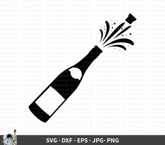 Download Champagne Svg Champagne Vector Champagne Clipart Champagne Etsy