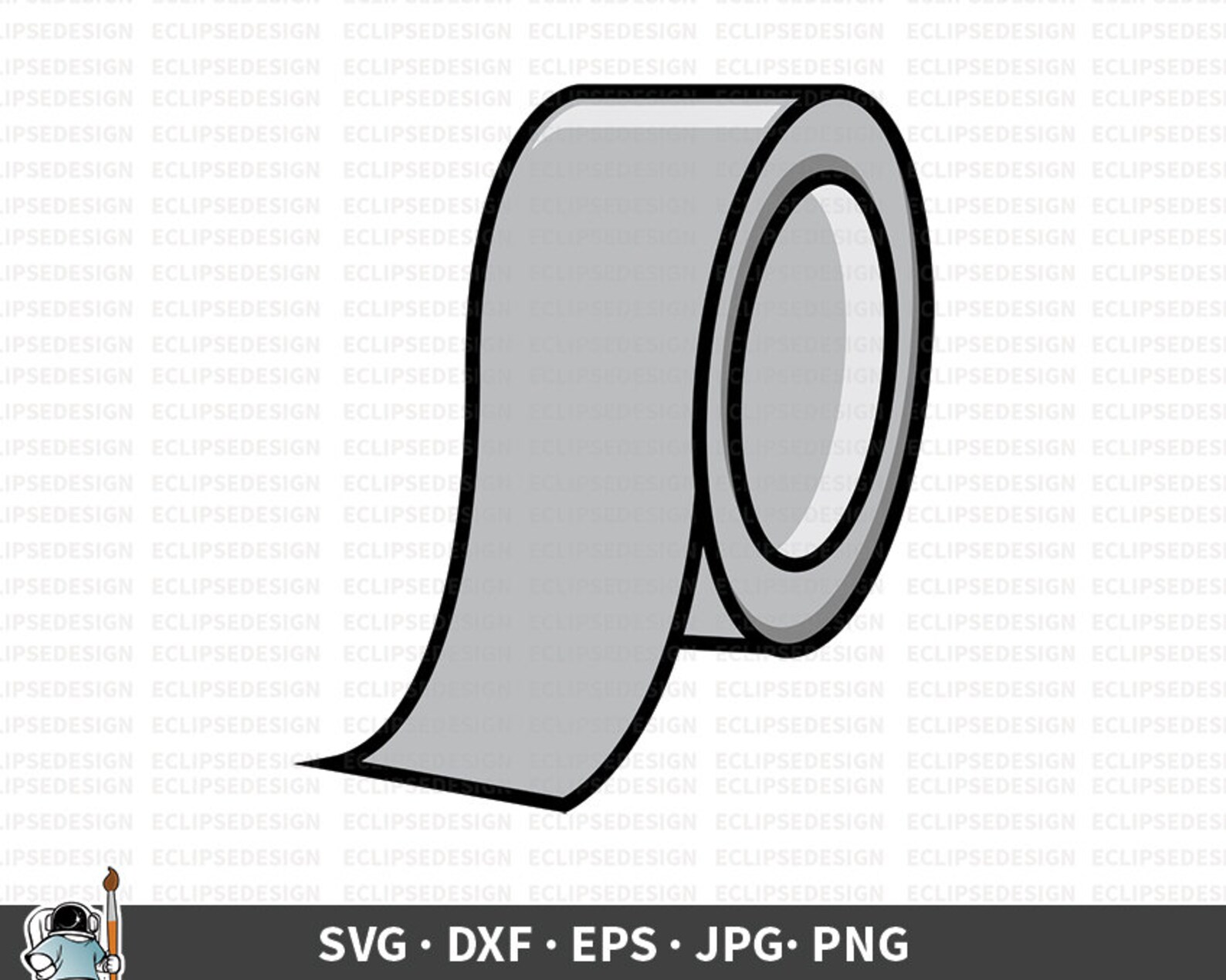 Duct Tape SVG Duct Tape Vector Duct Tape Cricut Duct Tape Etsy