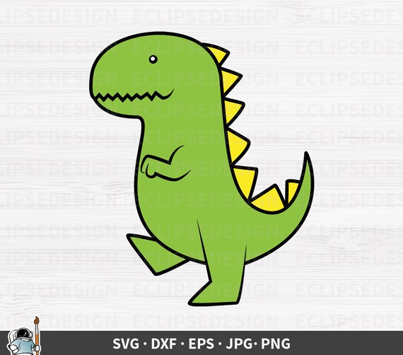 Free Free 314 Baby Dinosaur Svg Cute T Rex Silhouette SVG PNG EPS DXF File